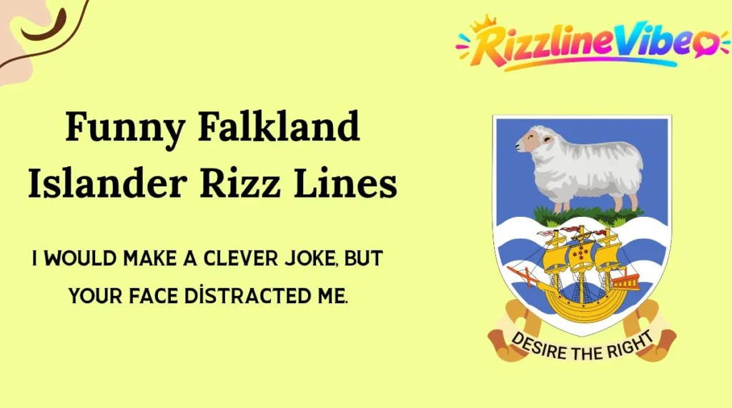 Funny Falkland Islander Rizz Lines