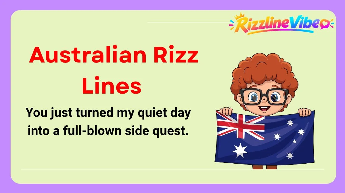 Australian Rizz Lines