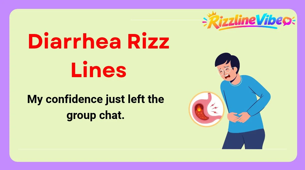 Diarrhea Rizz Lines