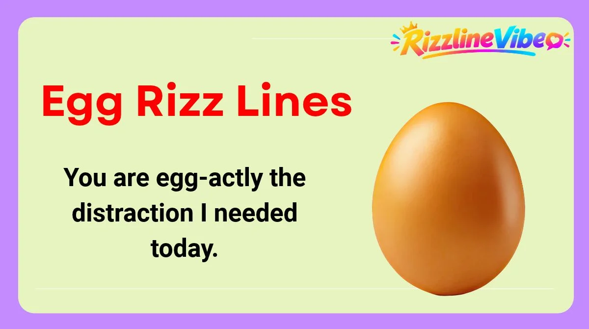 Egg Rizz Lines