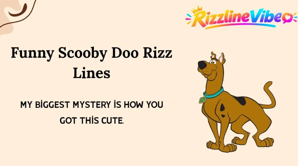 Funny Scooby Doo Rizz Lines