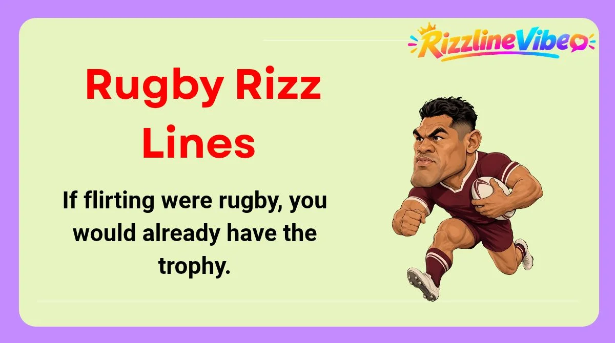 Rugby Rizz Lines