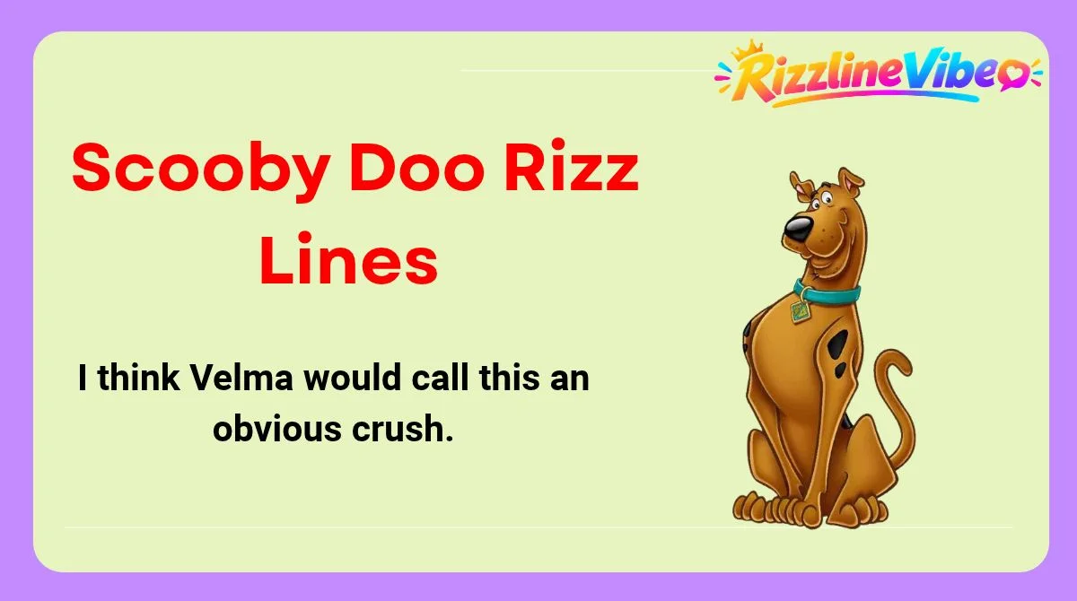 Scooby Doo Rizz Lines