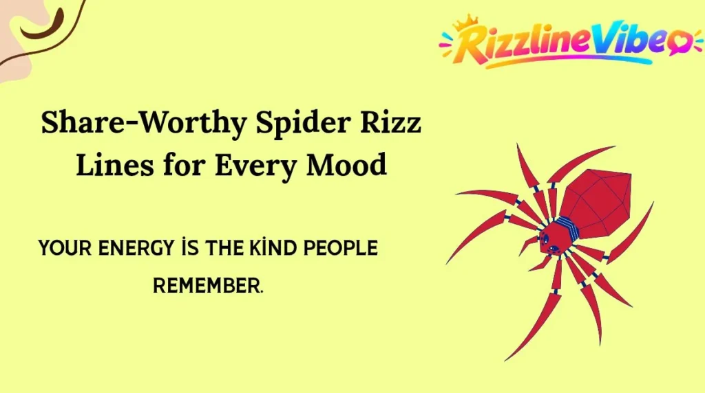 Share-Worthy Spider Rizz Lines for Every Mood