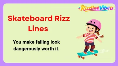 Skateboard Rizz Lines